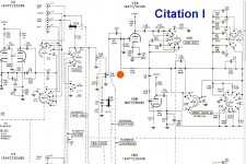 Harman Kardon Citation I IV 1 4 loundess volume pot control potentiometer 
