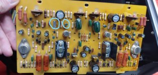 Amp board before diff replacement - markup.jpg