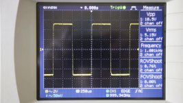 Amp as is at  Pin 1 with 1 Khz square.jpg
