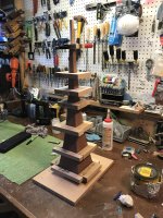 Start of horn build - test section 1.jpg