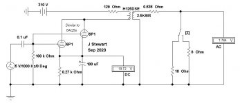 6P1 x2 Amp Damping Factor Test with OPT 10R Poad.JPG