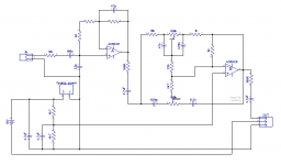 2 band onboard bass preamp schematic with Baxandall tone control.png