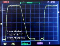 Output Of Op Amp Sold as TL074 on AliExpress.jpg