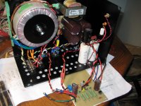 board, ps, input and output caps.JPG
