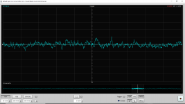 Voltage Waveform VCCA Powered On 18650 Batteries to LM7805 DAC Idle.png