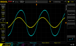 19Vsupply_set at 10V 8R load 10khz sine in 360mVrms_out distorted.png