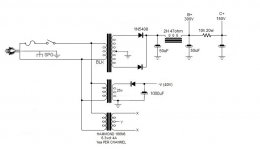 Poindexter's Musical Machine:Tube Power Supply Schematic | diyAudio