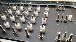 005 Tensioning the studs for thread lock drying.jpg