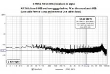 8 USB out from same desktop PC as the soundcards USB (USB cable ferrite clamp and minimise USB c.jpg