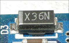 10x ESD3B15WS-DIO diode transil 200 W 25.4 ÷ 30.3 V 5 A SOD323F bidirectionnel