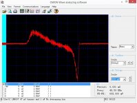 47 pF per diode and 1 uf Transformer snubber 1N4007 24VC 600 Ohms 470 Uf No Scope Average.jpg
