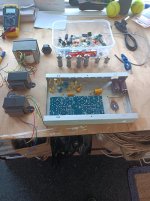 Amplifier -  sorting out the parts.jpg