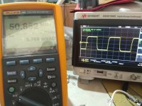 low level, 50khz, 5.8mV in, 160mV out, 350mV Pk-Pk, load=8ohm.jpeg