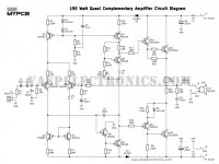 150W Quasi Complementary Amplifier circuit dia.jpg