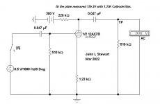 12AX7 6SQ7 Amp with 1.23K in Cathode.JPG