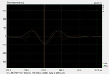 arta spot burst xover compare 700Hz  LR4 lin phase.JPG