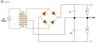 full wave bridge rectifier with center tapped transformer.jpg