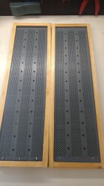 Treble panels ready for a test run.JPG