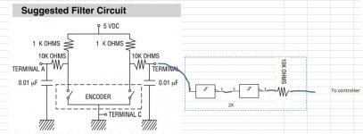 Encoder long wires - RC + schmitt trigger.JPG