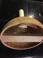 C Inner Collar Inside Subwoofer & Collar on Support Board.JPG