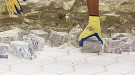 Glass placed in mold.jpg