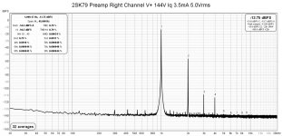 2SK79 Preamp Rightt Channel V+ 144V Iq 3.5mA 5.0Vrms.jpg